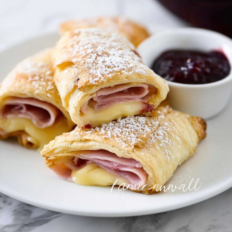 Monte Cristo Croissant Sandwiches Recipe