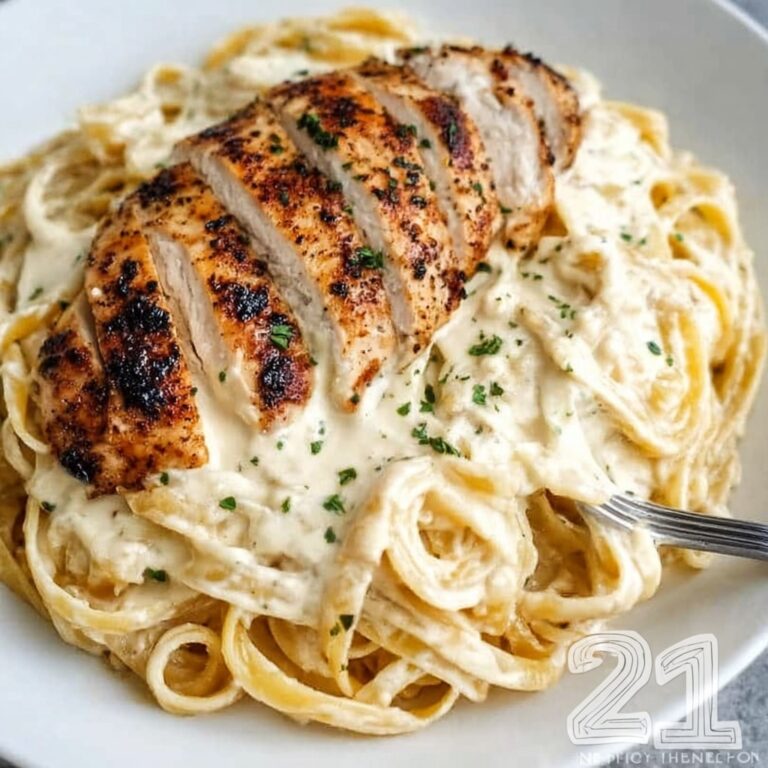 Blackened Chicken Alfredo Recipe