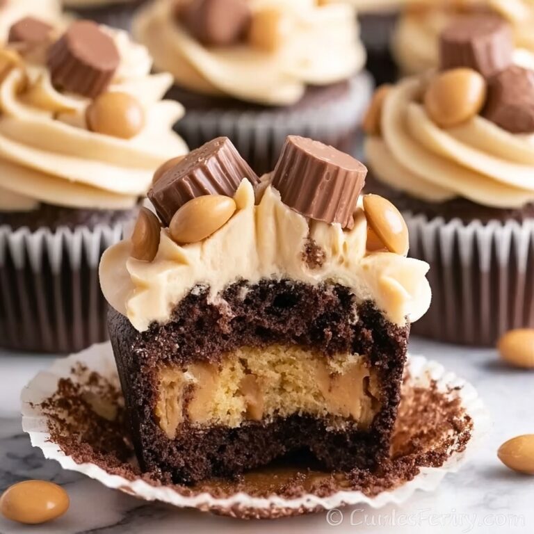 Peanut Butter Cup Cupcakes Recipe