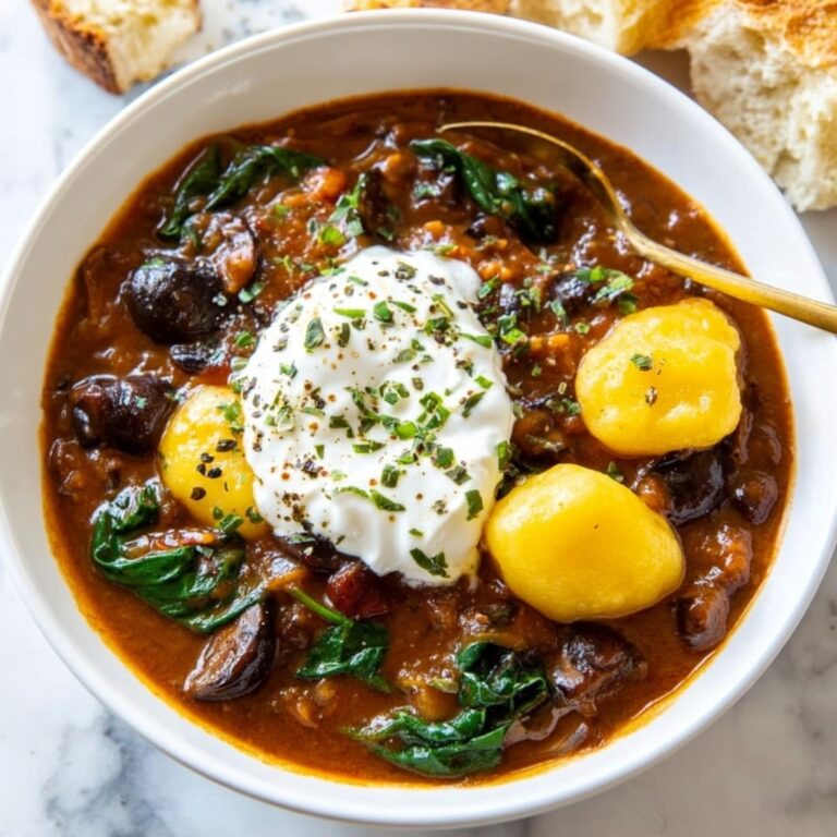 Vegetarian Crockpot Lasagna Soup Recipe