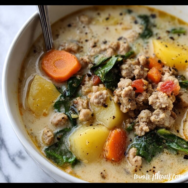 Ground Chicken Soup: Cozy Comfort Food Delight Recipe