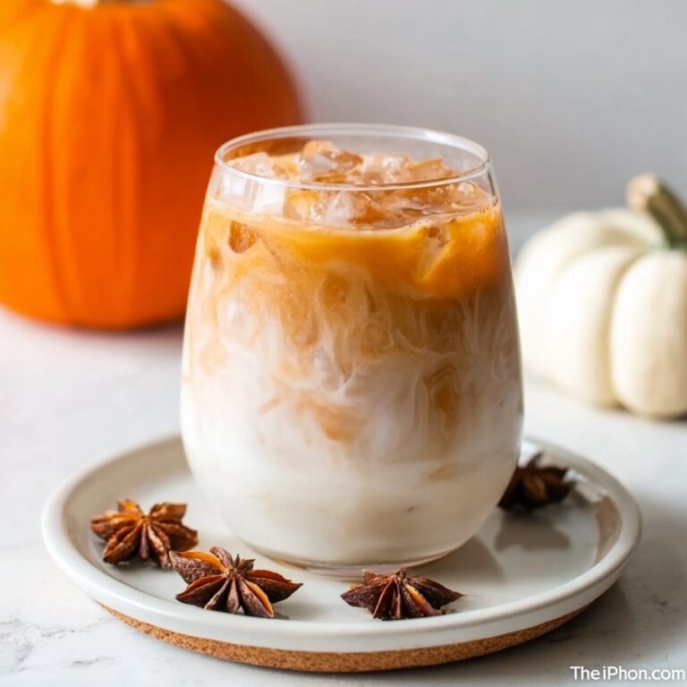 Iced Pumpkin Cream Chai Tea Latte (Starbucks Copycat) Recipe
