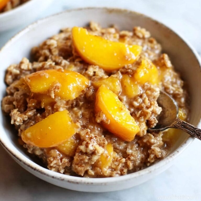 Peach Crisp Recipe
