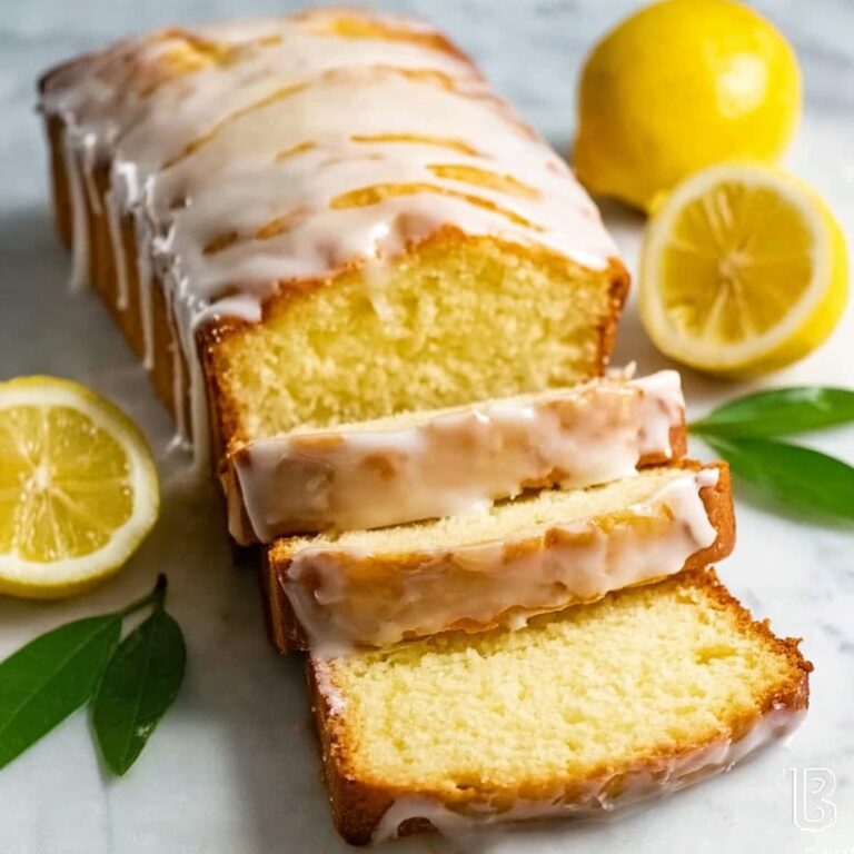 Healthy Greek Yogurt Lemon Loaf Cake Recipe