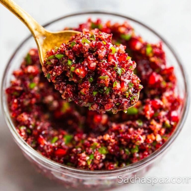 Spicy Cranberry Salsa Recipe
