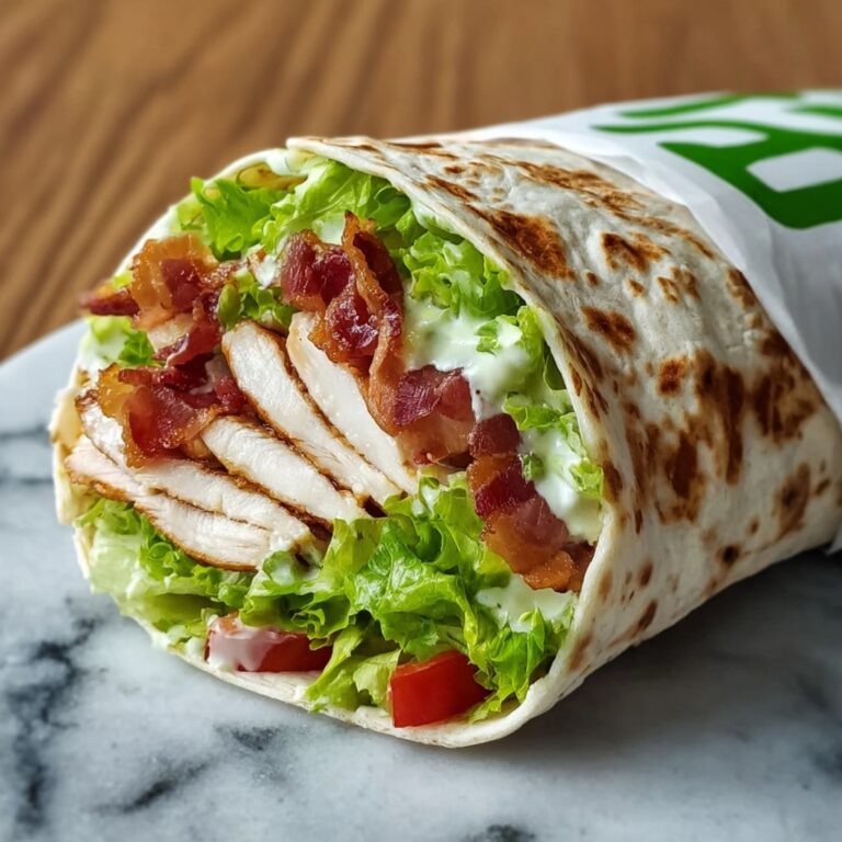 Turkey Ranch Club Wrap Recipe
