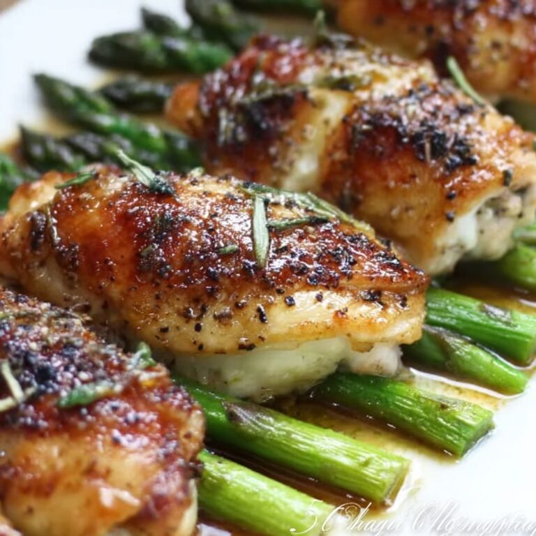 Asparagus-Stuffed Chicken Breast Recipe