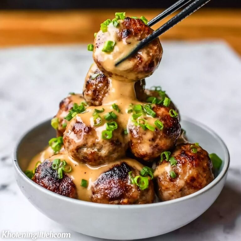 Korean BBQ Meatballs with Spicy Mayo Dip Recipe