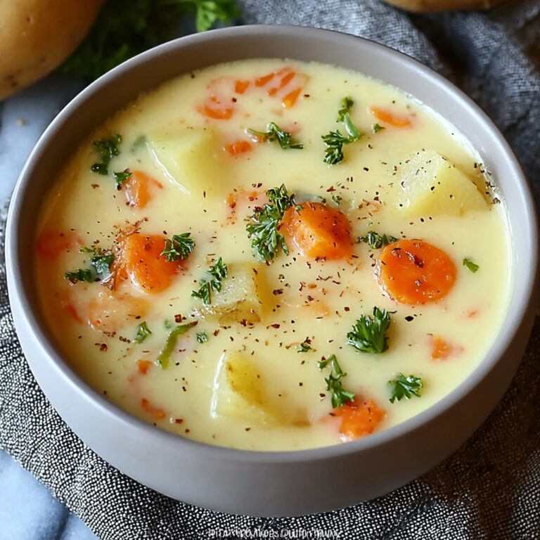 Hearty Potato Soup with Turkey Bacon Recipe