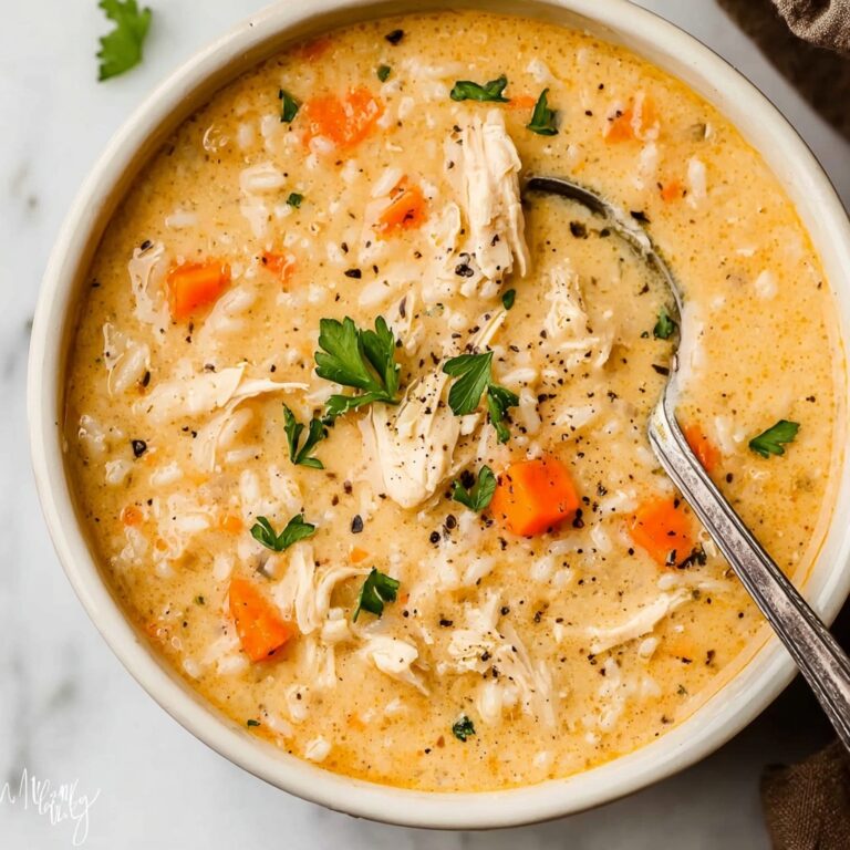 White Chicken Rice Soup for Ultimate Comfort Recipe