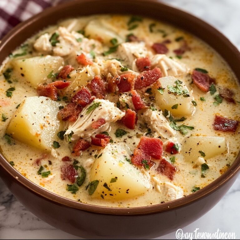 Creamy Chicken and Potato Soup Recipe