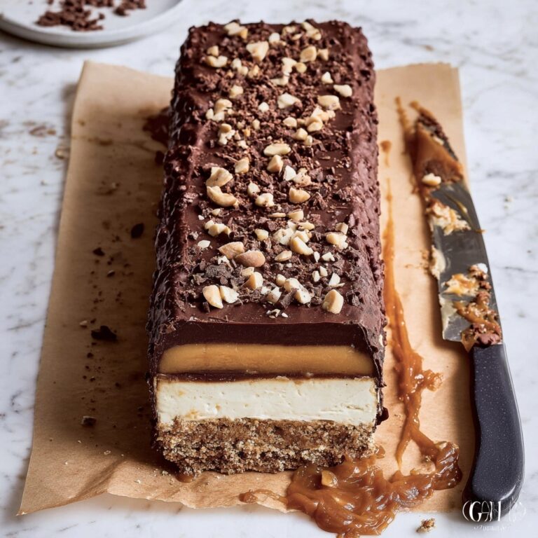 Vegan Giant Snickers Bar Recipe