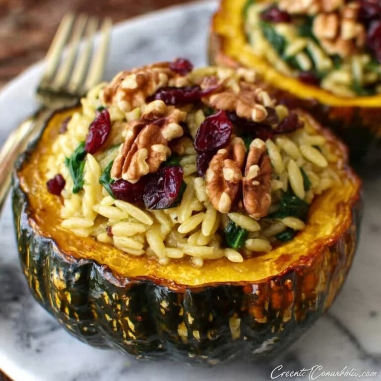 Chaos Cake Pumpkin Orzo Acorn Recipe