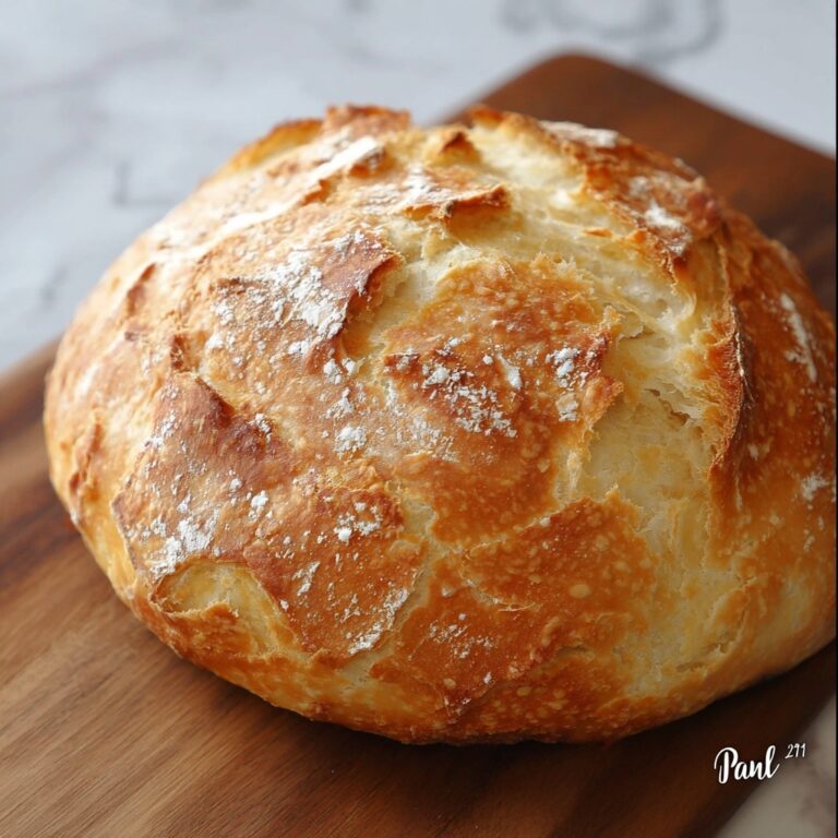 Easy No-Knead Artisan Bread Recipe