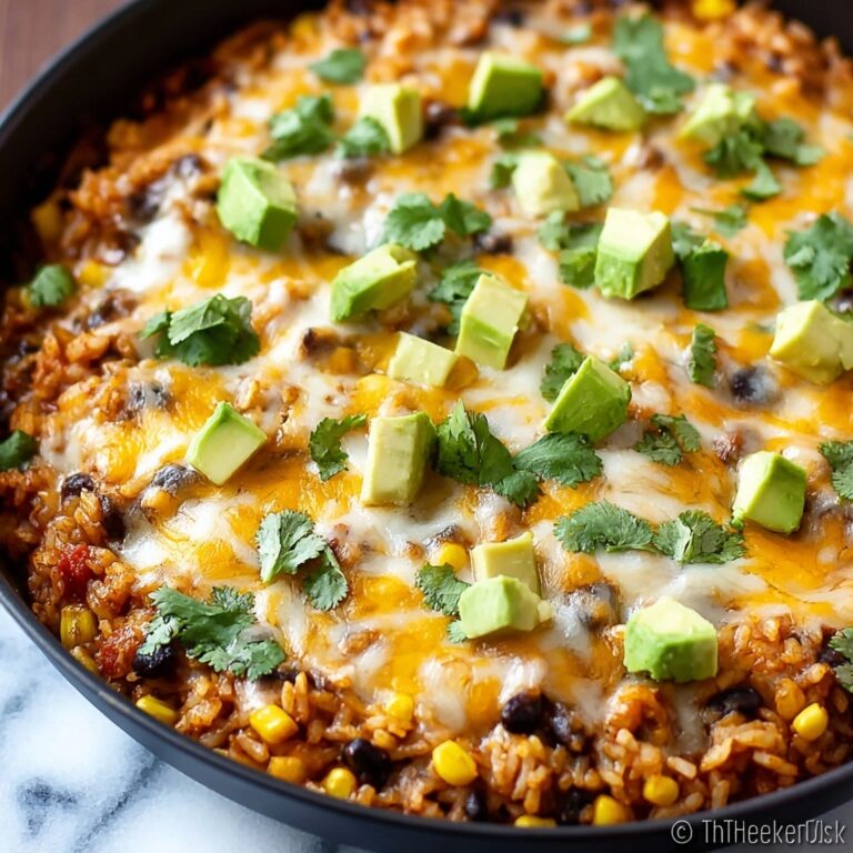 Cheesy Taco Rice Skillet: Your New Favorite One-Pan Dinner Recipe