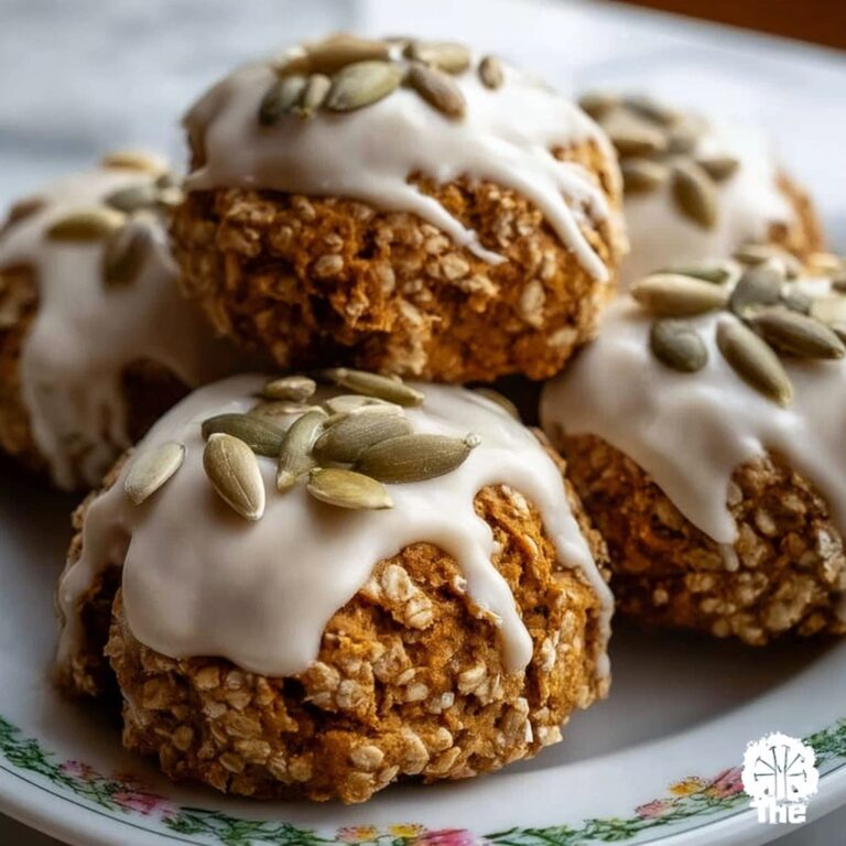 Pumpkin Oatmeal Cookies with Maple Frosting Recipe