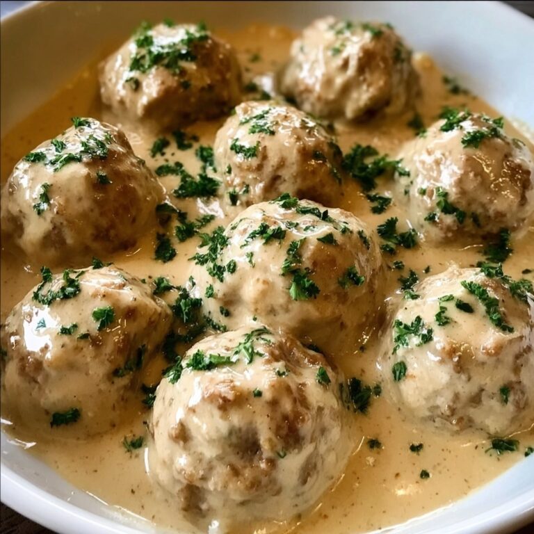 Creamy Swedish Meatballs Recipe