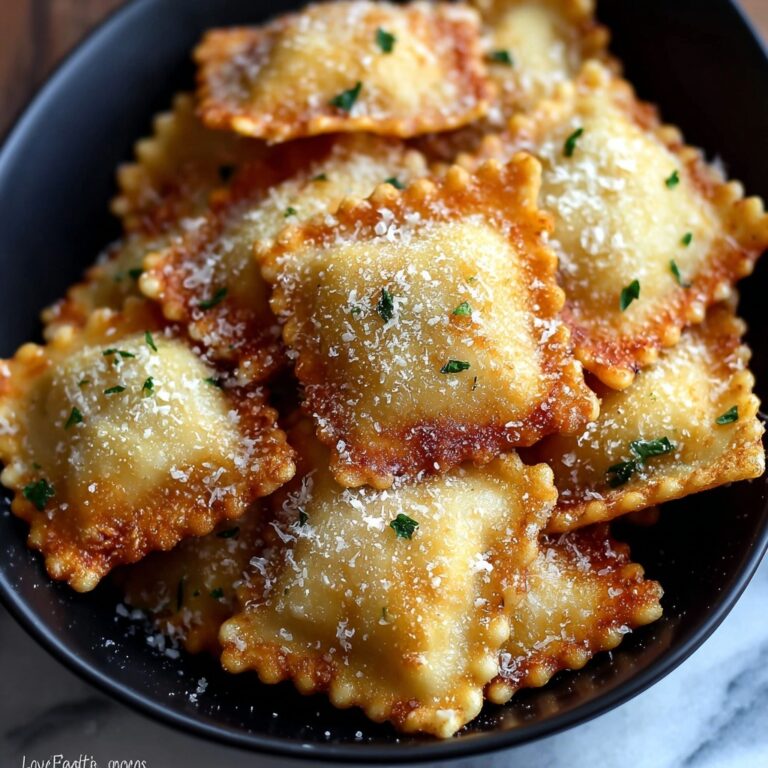 Crispy Air Fryer Million Dollar Ravioli Bites Recipe
