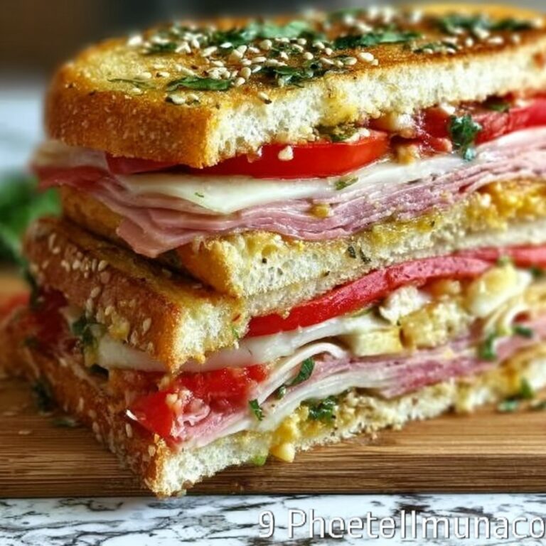 Italian Cold Cut Sandwich with Tapenade and Roasted Red Peppers Recipe