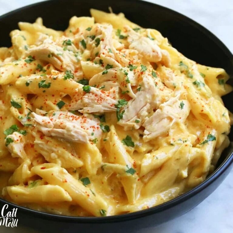 Buffalo Chicken Alfredo Penne Recipe