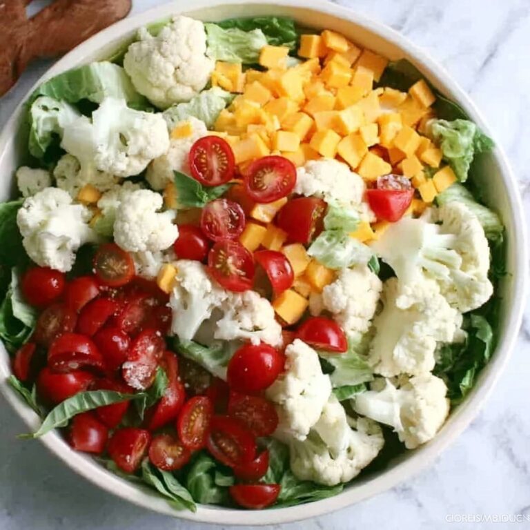 Ranch Cauliflower Salad Recipe