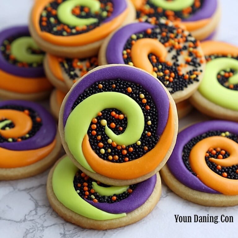 Halloween Pinwheel Sugar Cookies That Wow with Colorful Spirals Recipe