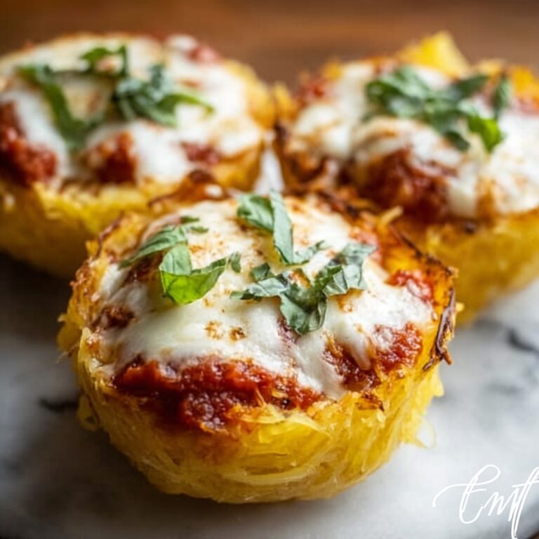 Spaghetti Squash Lasagna Cups Recipe
