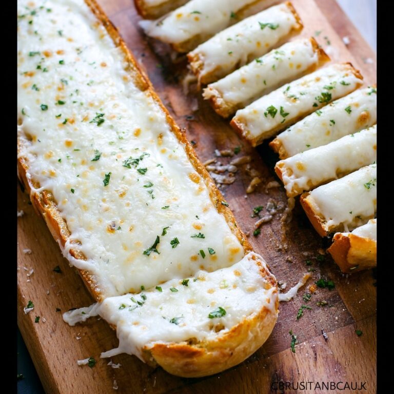 Cheesy Garlic Bread Recipe