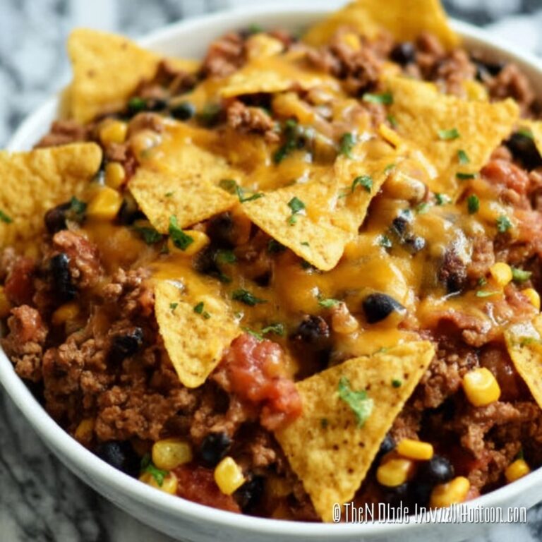 Crockpot Taco Casserole Recipe