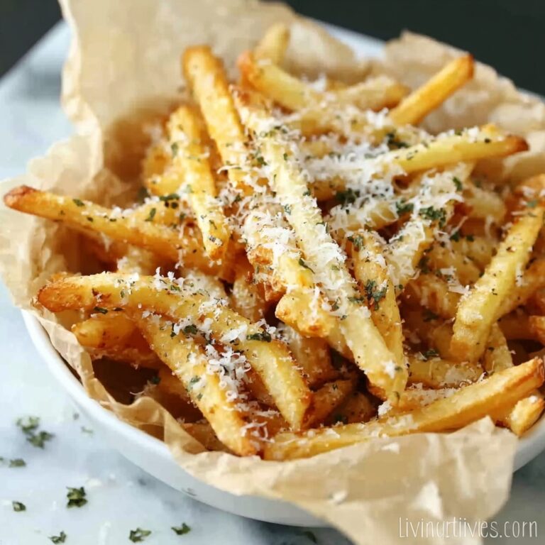 Parmesan Truffle Fries Recipe