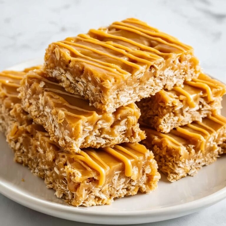 Peanut Butter Oatmeal Bars Recipe