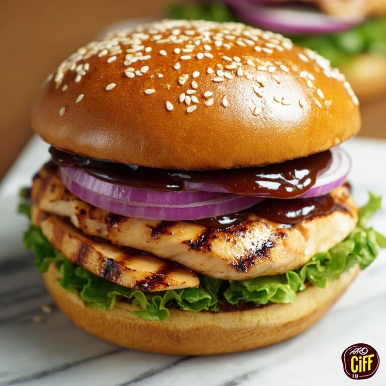 Teriyaki Chicken Burger Recipe