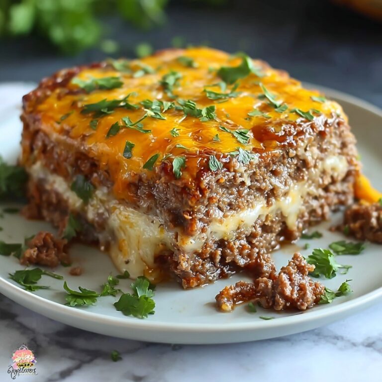 Ultimate Cheesy Loaded Meatloaf Casserole for Comfort Nights Recipe