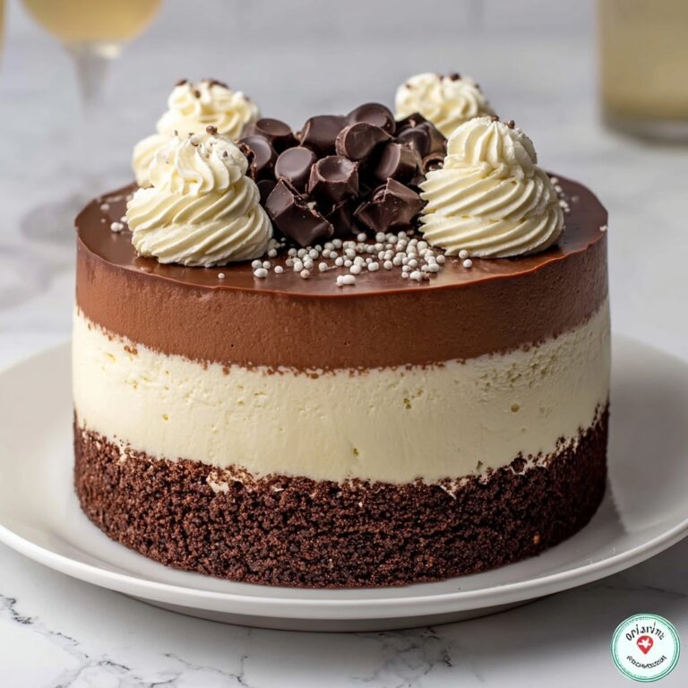 Decadent Tuxedo Cake: Triple Chocolate Bliss Recipe