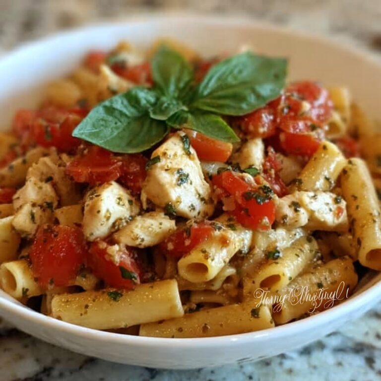 Bruschetta Chicken Pasta Recipe