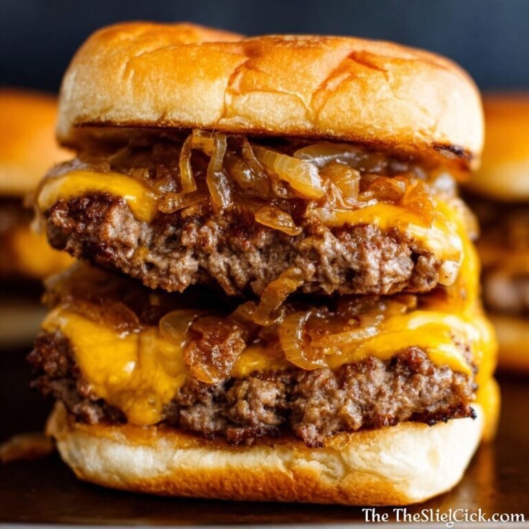 Cheesy Hawaiian Beef and Pork Sliders with Everything Bagel Seasoning Recipe