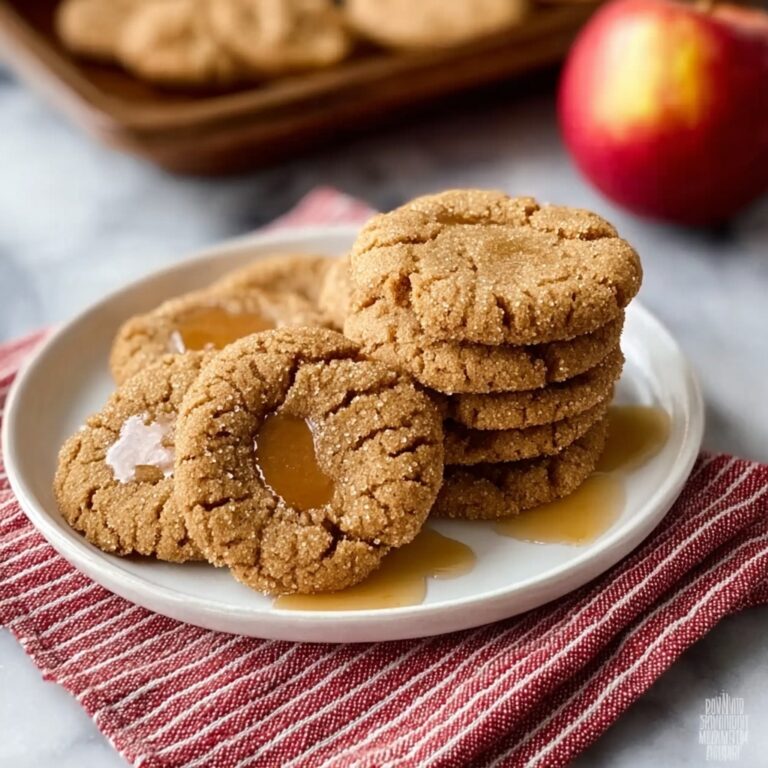 Apple Cider Gingersnap Cookies Recipe