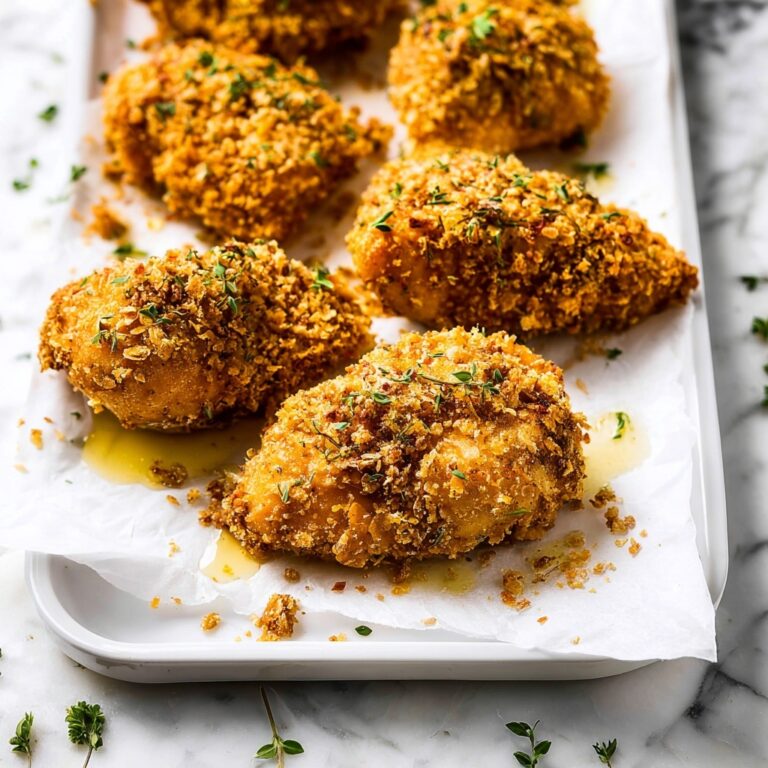 Ranch Chicken Coating with Corn Flakes and Parmesan Recipe