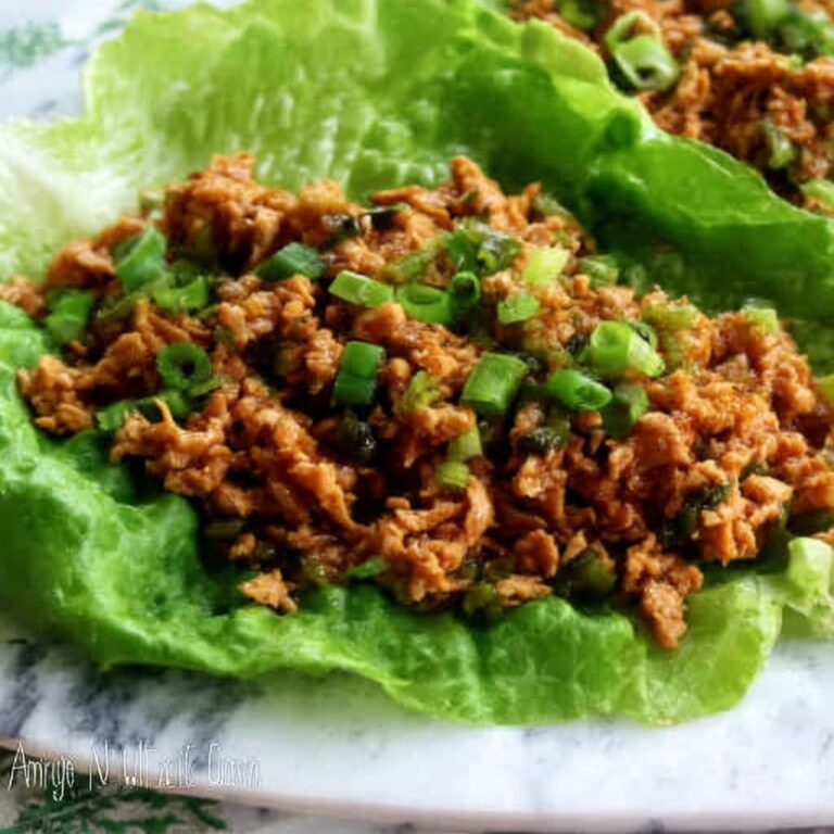 Instant Pot Chicken Lettuce Wraps Recipe