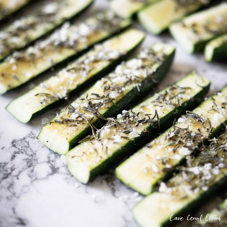 Baked Parmesan Zucchini Recipe