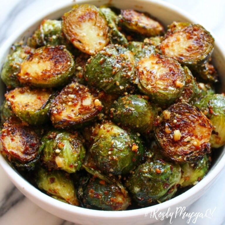 Garlic Parmesan Brussels Sprouts: A Delicious and Healthy Side Dish Recipe