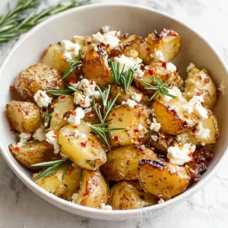 Baked Feta Potatoes Recipe