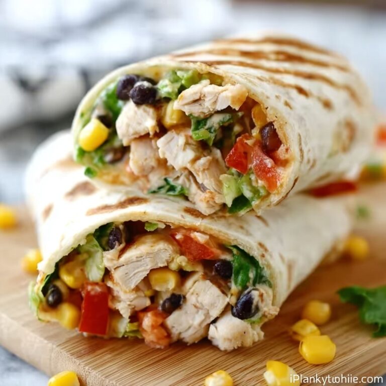 Southwest Chicken Wrap Recipe